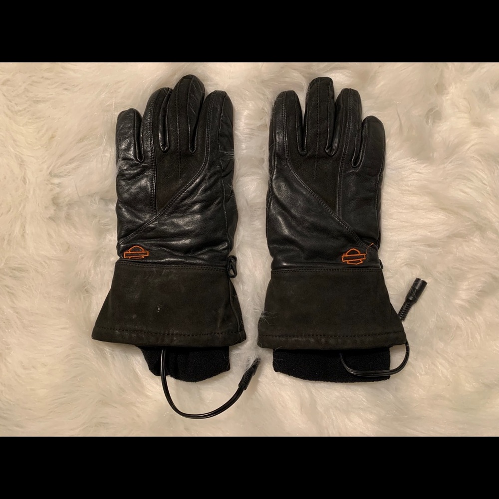 Harley Davidson Women’s Black Heated Gloves